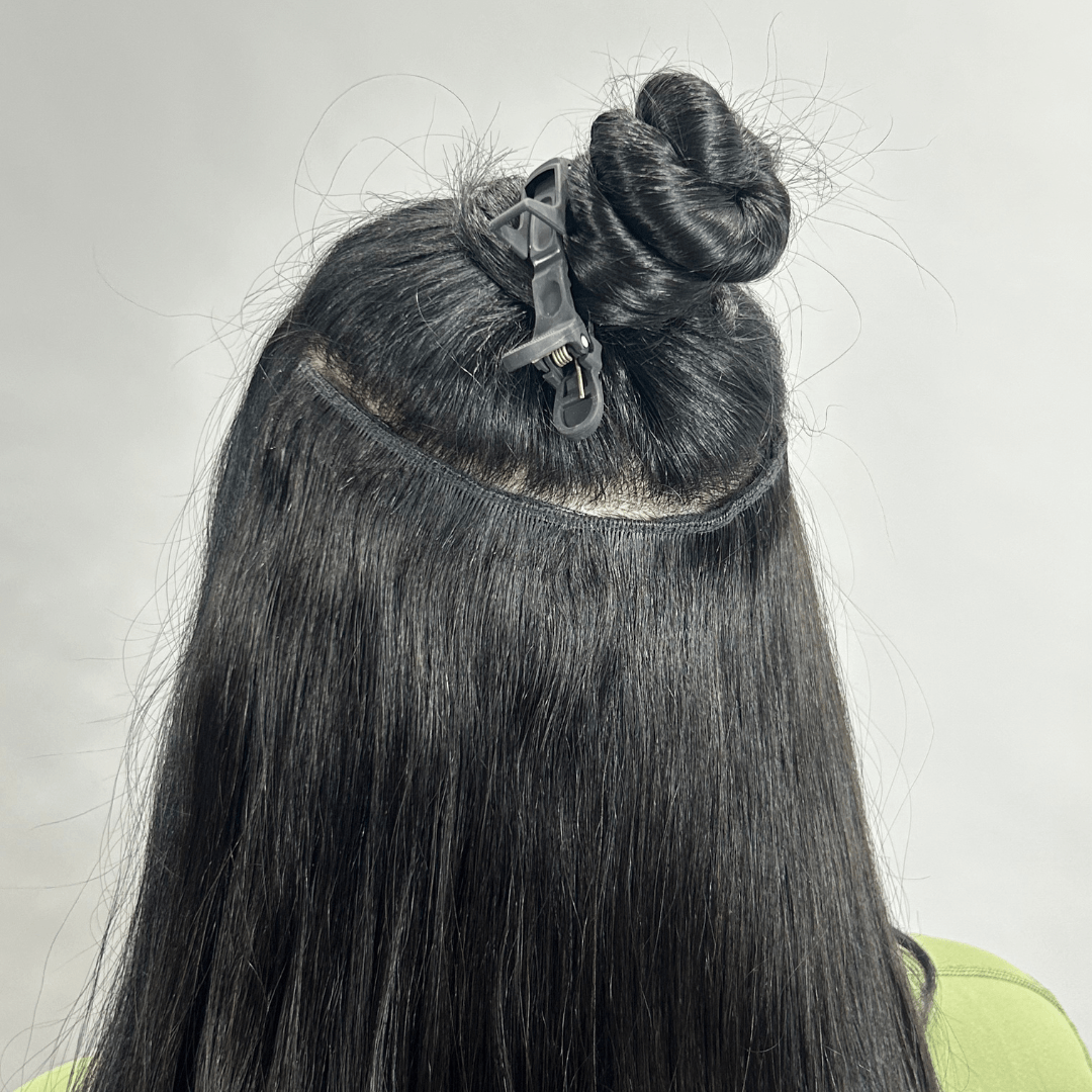 Velo #1B - Black - 40cm/16in/170g hair extensions DR Hair Products Co 