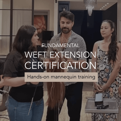 Weft Extension Certification Course with Mannequin & Kit Education Tony Odisho Wholesale 