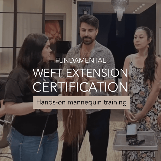 Weft Extension Certification Course with Mannequin & Kit Education Tony Odisho Wholesale 