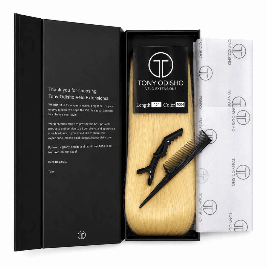 Velo #2 hair extensions DR Hair Products Co 
