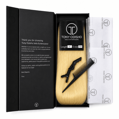 Velo #2 hair extensions DR Hair Products Co 