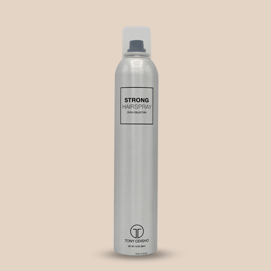 Ostia Collection Strong Hairspray | Great to make any hairstyle last all day | Fast-Drying Formula - Image 1