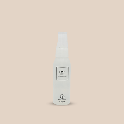 Ostia Collection 3-in-1 Mist | Adds Hydration and Shine | Heat Protectant Spray for Hair Styling Aids liquid technology 2oz 