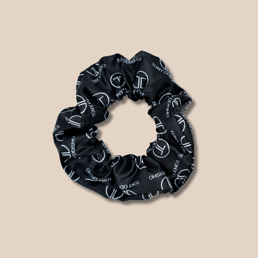Black Scrunchie Clips & Accessories HALO Branded Solutions Hair Accessories