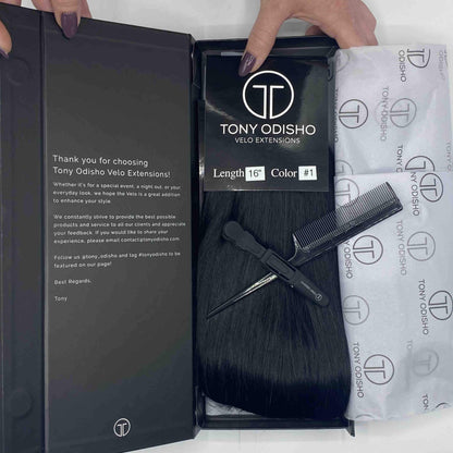 Velo #1 - 16 inches - Black Velo DR Hair Products Co 