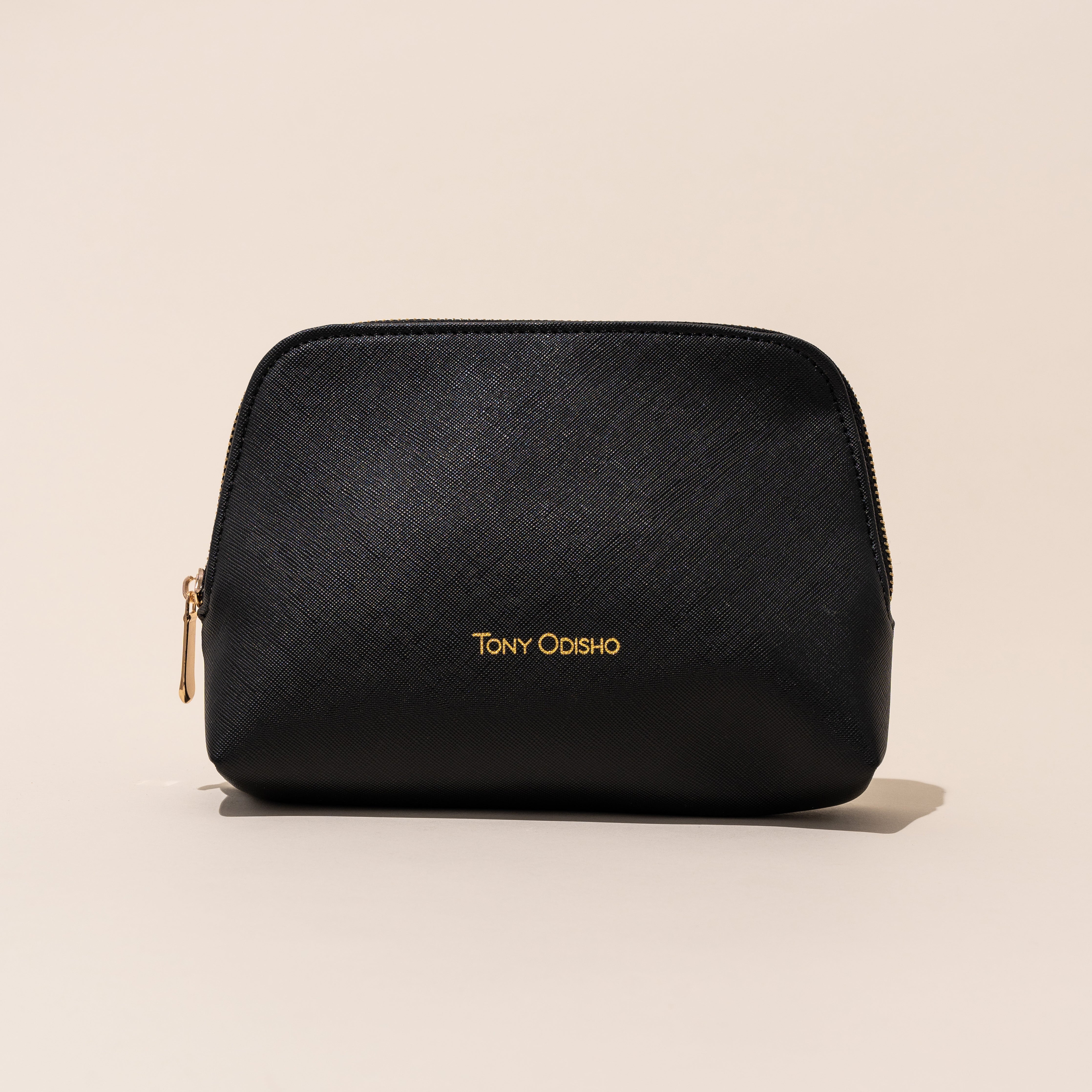 Black Cosmetic Bag | Perfect for Travel and Beauty Essentials - Image 1