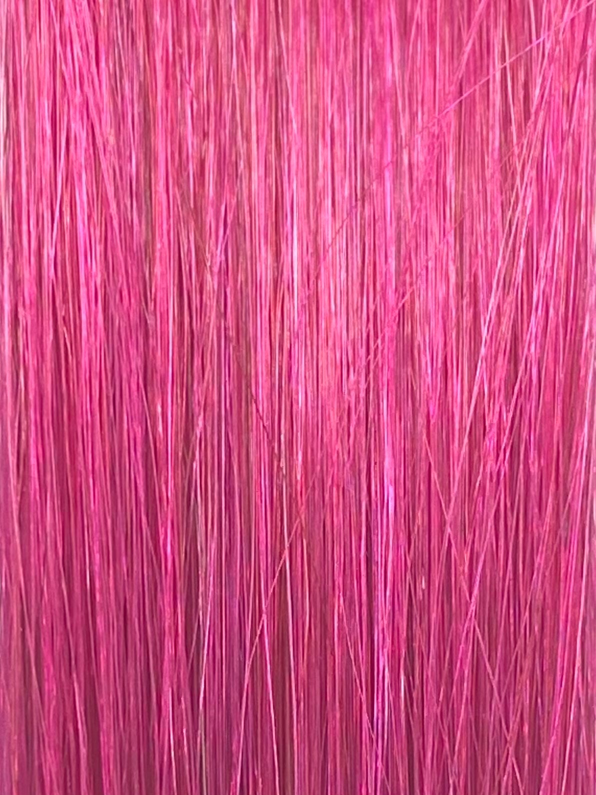 Tape in hair extensions #Fuchsia - 50cm/ 20 inches - Fuchsia Tape Euro So Cap 