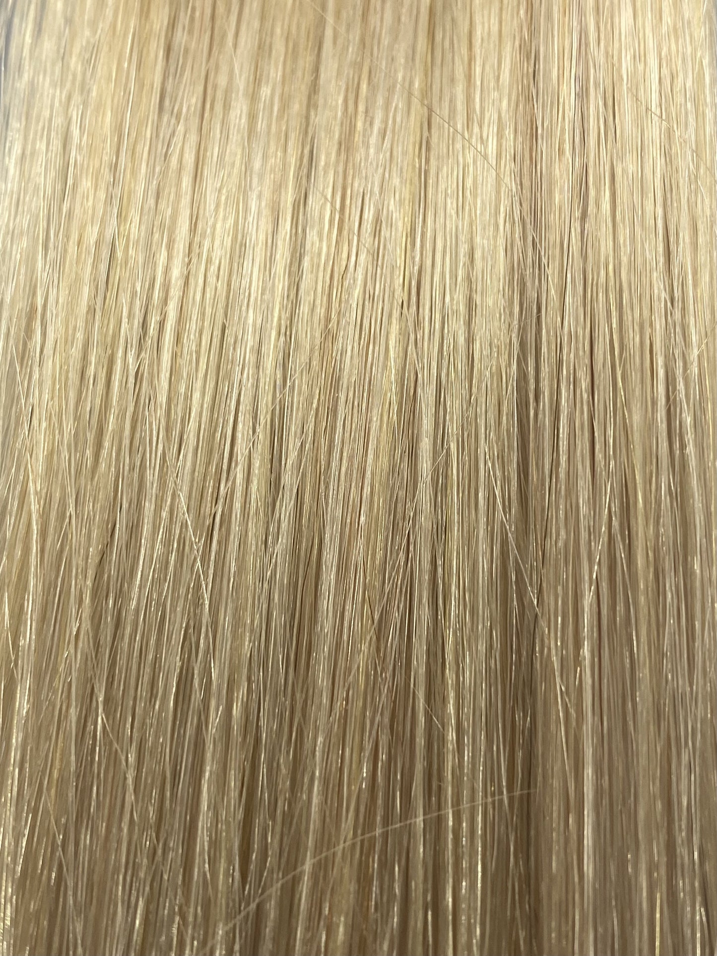 Fusion hair extensions #1002 - 40cm/16 inches - Very Light Ash Blonde Fusion Euro So Cap 
