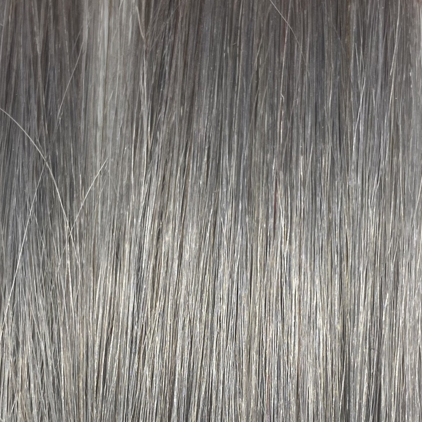 Fusion hair extensions #1006 - 50cm/20 inches - Silver Fusion Euro So Cap 