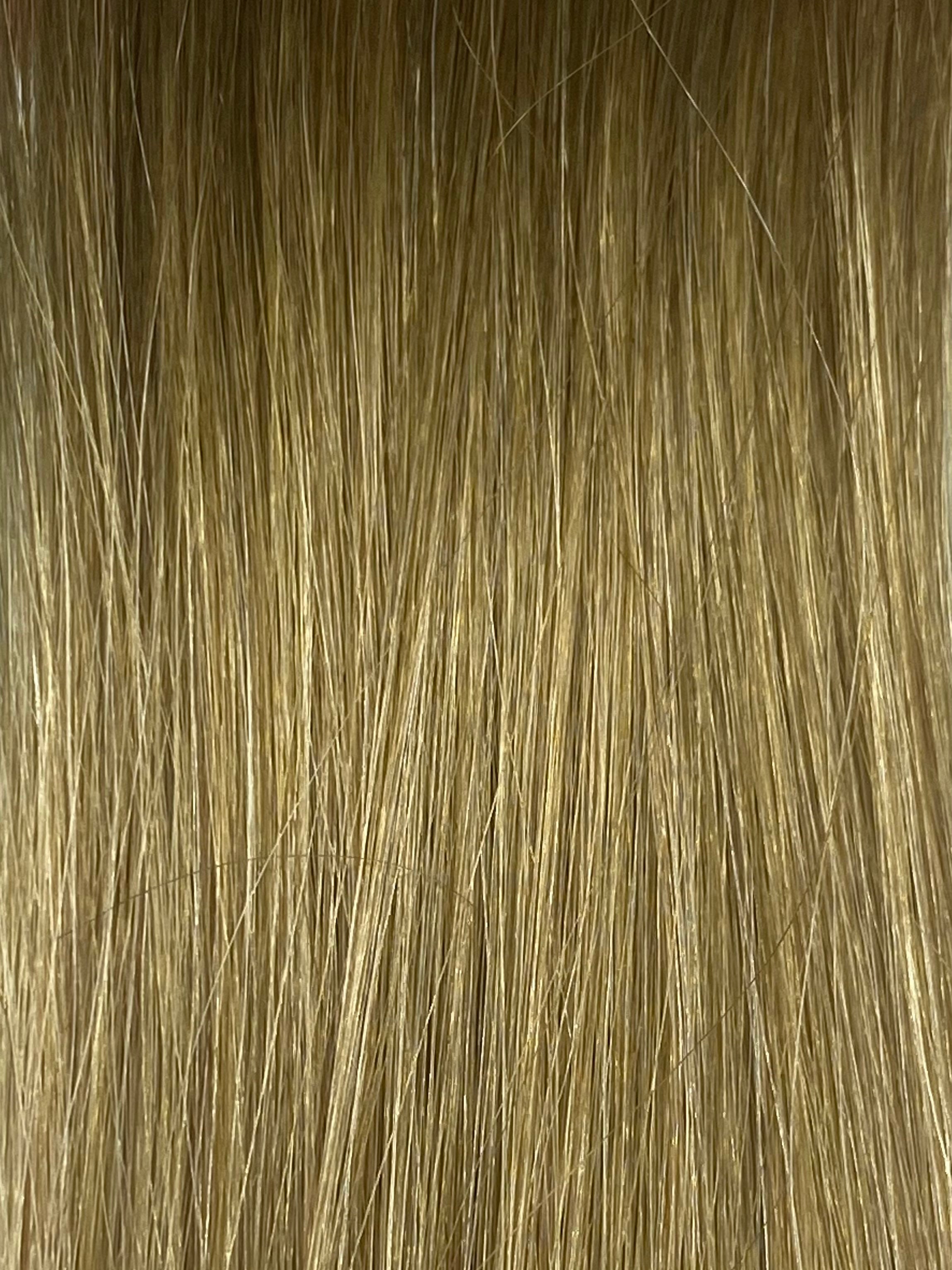 Satin Tape Ombre #10 & 20 - 50cm/20 Inches - Dark Ash Blonde into Very Light Ultra Blonde - 20 Grams