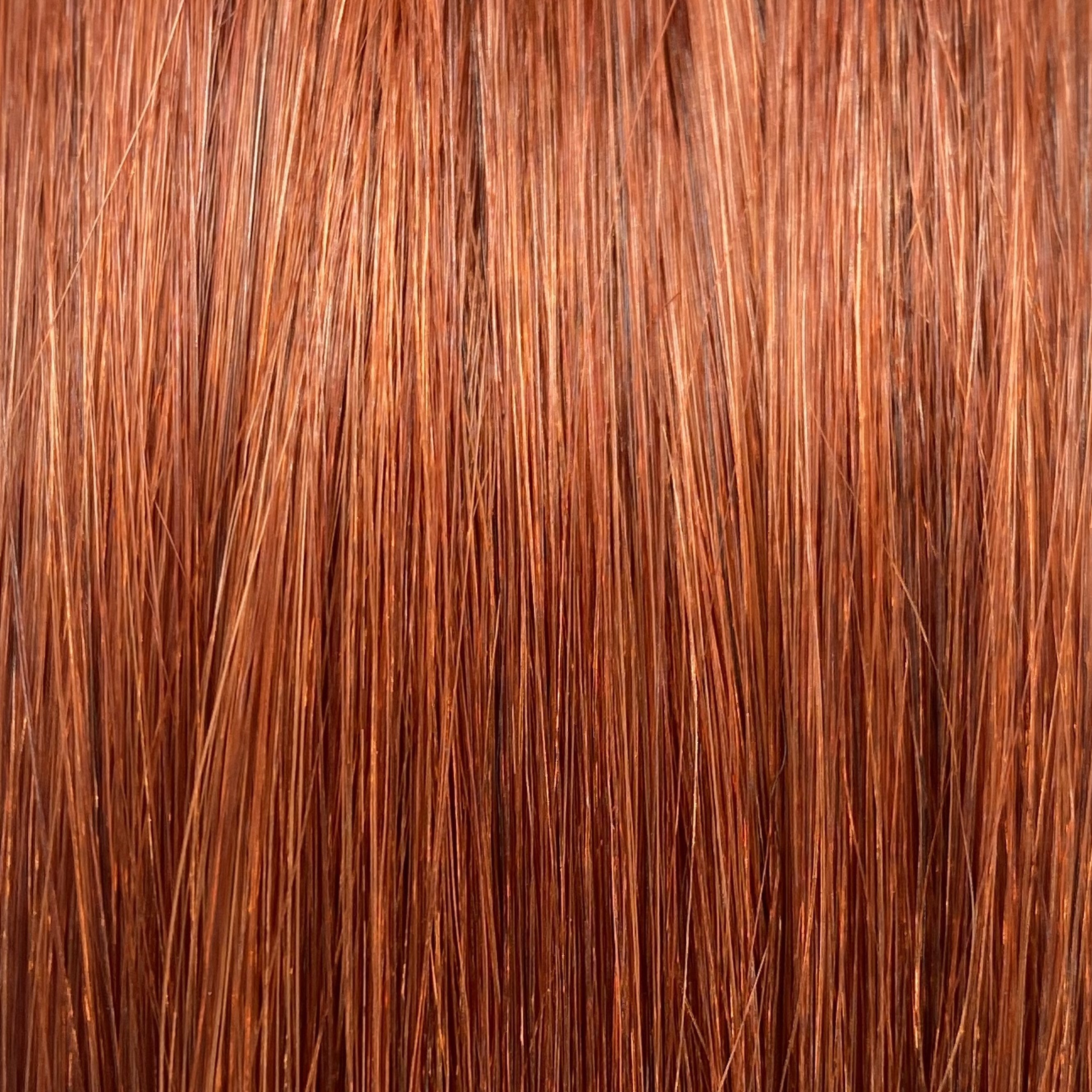 FUSION #130 COPPER RED LIGHT BLONDE 50CM/ 20 INCHES  -  20 GRAMS - Image 1