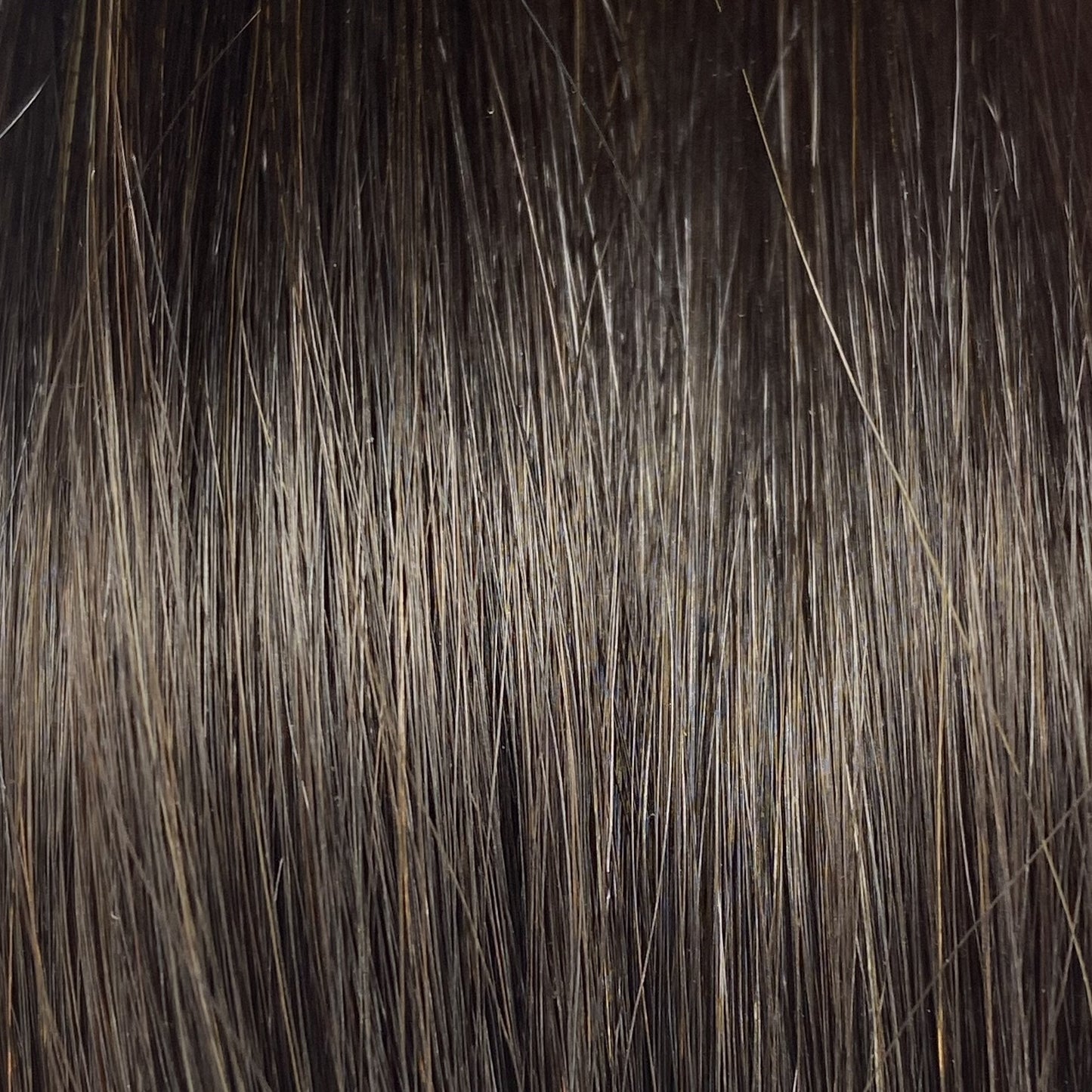 Fusion hair extensions #2 - 40cm/16 inches - Dark Chestnut Fusion Euro So Cap 