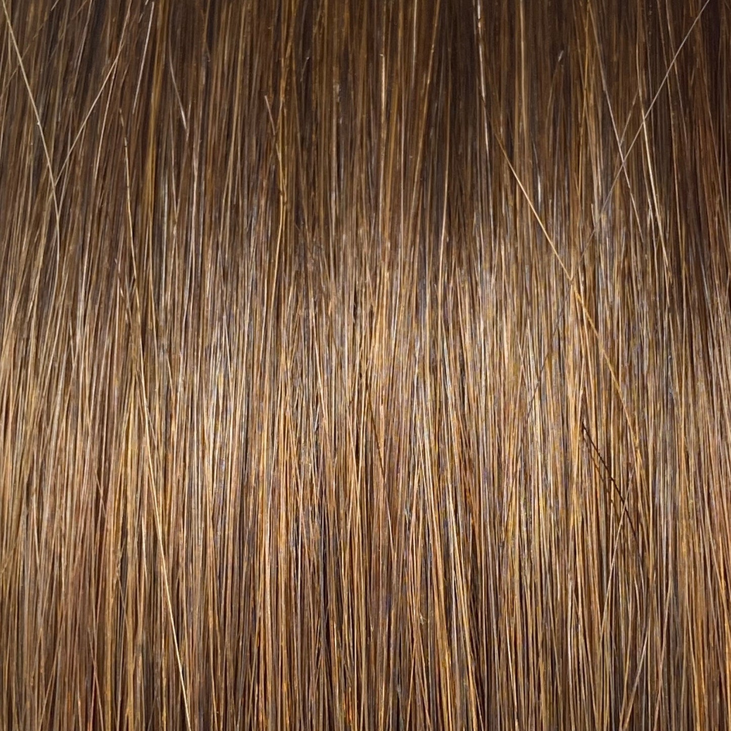 Fusion hair extensions #4 - 40cm/16 inches - Chestnut Fusion Euro So Cap 