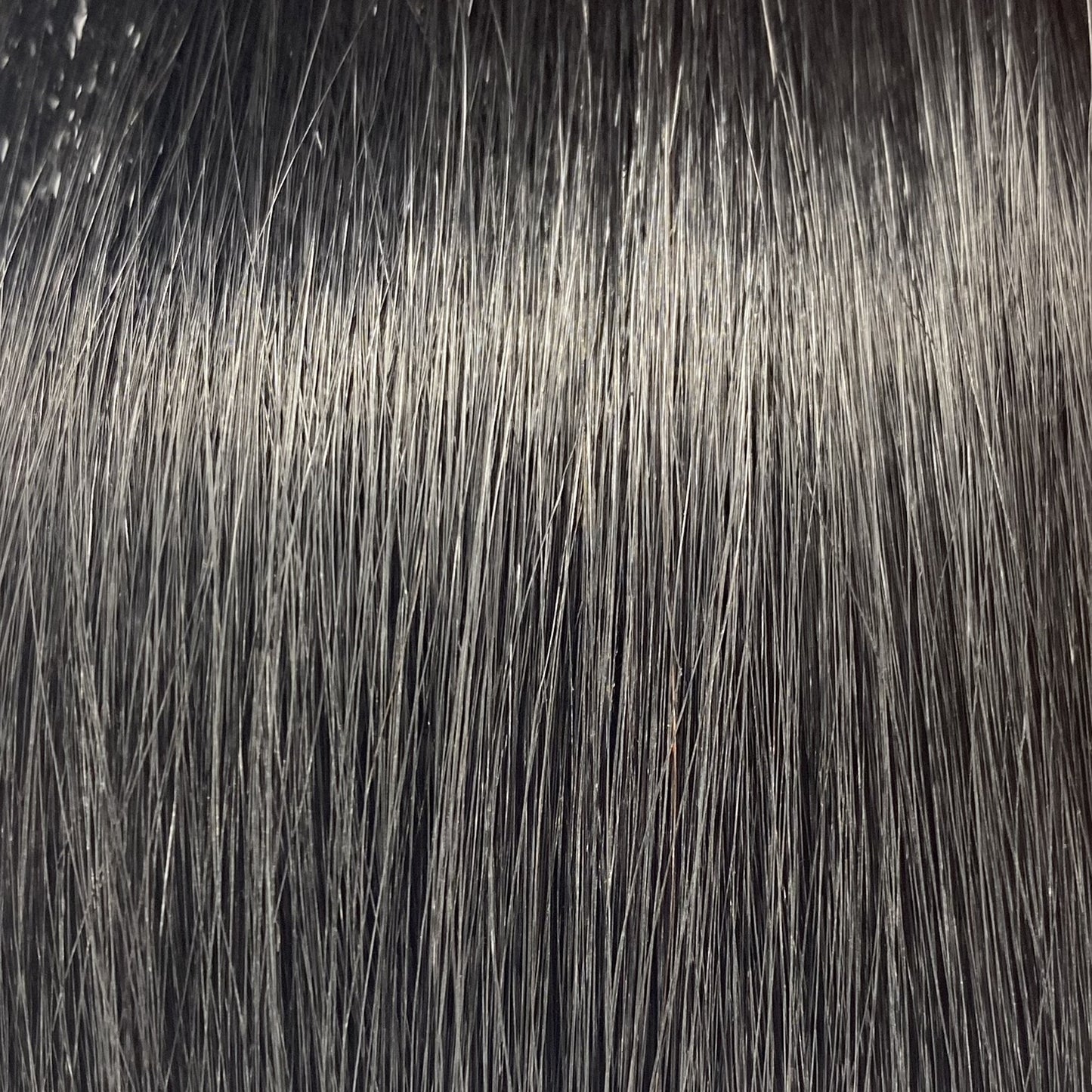 Fusion hair extensions #1B - 40cm/16 inches - Black Fusion Euro So Cap 